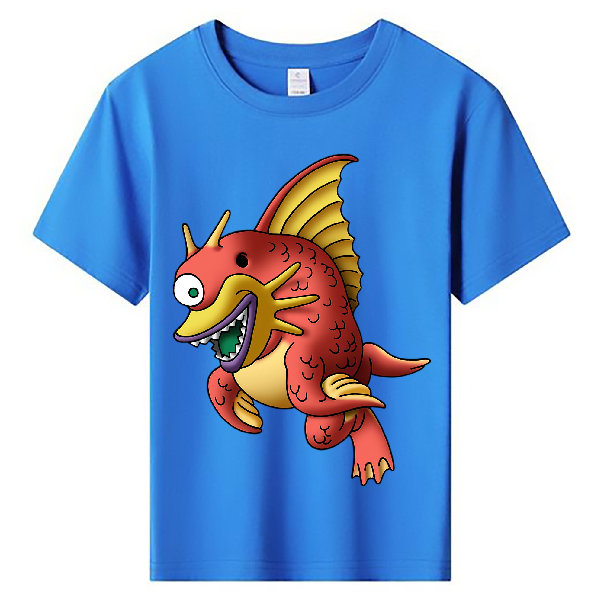 （画像用） ドラゴンクエスト Doragon Kuesuto Dragon Quest 綿100％キッズTシャツ（フロントプリント）